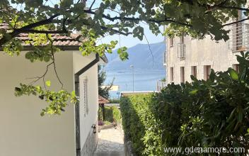 Spacious apartment in Orahovac, Kotor - first row to the sea, private accommodation in city Orahovac, Montenegro